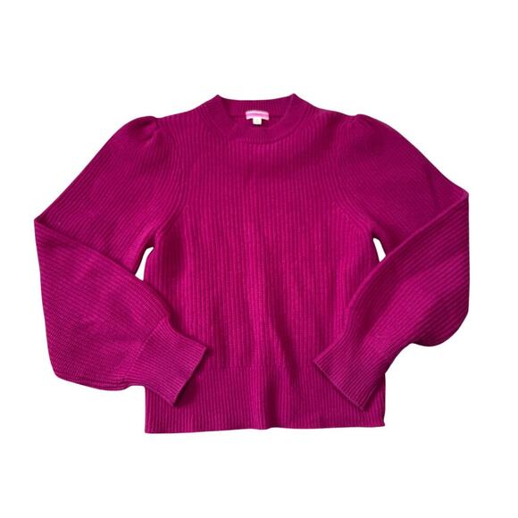 J. Crew Sweaters - J CREW Sweater, Size women's MEDIUM, 100% Cashmere, Hot Pink; crew neck